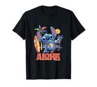Disney Lilo & Stitch Aloha Hula Dance Distressed T-Shirt