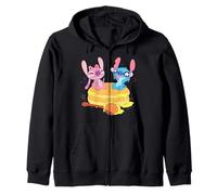 Disney Lilo & Stitch Amazing Cakes Happy Angel & Stitch Logo Kapuzenjacke