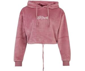 Disney Lilo & Stitch - Angel Cropped Hoodie, new pink, S