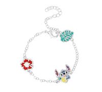 Disney Lilo & Stitch Armband für Damen aus Messing, Länge 17-20 cm, Schmuck