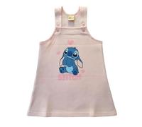 Disney Lilo & Stitch Baby Latzkleid für Mädchen - Stitch Kleid mit Trägern Rosa (DE/NL/SE/PL, Numerisch, 86, 92)