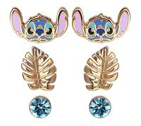 Disney Lilo & Stitch Blue and Gold Coloured 3 Piece Earring Set SF00262YRQL.PH