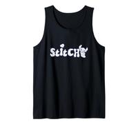 Disney Lilo & Stitch Cute Cloud Stitch Big Chest Logo Tank Top