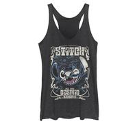 Disney Lilo & Stitch Damen Tanktop Cosmic Kahuna Racerback, Schwarz meliert, XX-Large
