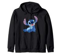 Disney Lilo & Stitch Happy Mood Good Alien Pose Logo Kapuzenjacke