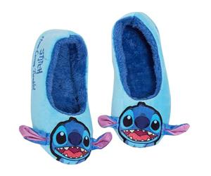 Disney Lilo & Stitch Hausschuhe für Damen, Mädchen, Teenager, Slipper, Ballett, Pump, Slipper, blau, 36 EU