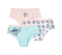 Disney Lilo & Stitch Hipsters 3er-Pack Slips für Mädchen im Alter von 5 bis 13 Jahren, mehrfarbig, 9-10 Jahre