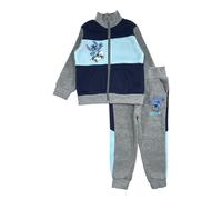 Disney Lilo & Stitch Jungen-Jogginghose, bequem und stilvoll, lustiges Hawaii-Design für Kinder, Grau, 4 Jahre