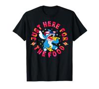 Disney Lilo & Stitch Just Here For The Food T-Shirt
