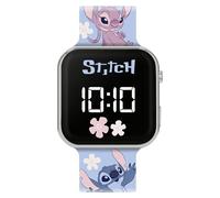 Disney Lilo & Stitch LAS4200 LED-Armbanduhr mit blauem bedrucktem Armband
