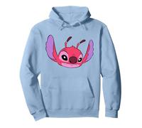 Disney Lilo & Stitch Leroy Experiment 629 Villain Big Face Pullover Hoodie, Unisex für Erwachsene, Taubenblau, XL