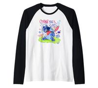 Disney Lilo & Stitch Make Your Own Rules Colorful Sketch Raglan