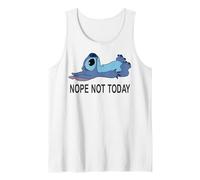 Disney Lilo & Stitch Nope Not Today Tank Top, Herren, Weiß, XL
