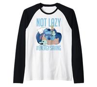 Disney Lilo & Stitch Not Lazy Energiesparen Raglan