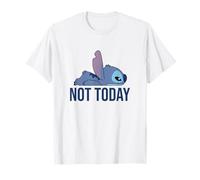 Disney Lilo & Stitch Not Today Lying Down Stitch Side View T-Shirt