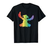 Disney Lilo & Stitch Rainbow Stitch Fill T-Shirt