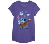 Disney Lilo & Stitch - Stitch Flowers Kids Crew neck Purple 140