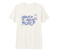 Disney Lilo & Stitch Stitch Is Coastal Cool Big Chest Logo Premium T-Shirt