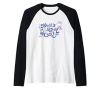 Disney Lilo & Stitch Stitch Is Coastal Cool Big Chest Logo Raglan