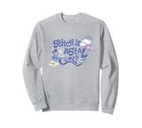 Disney Lilo & Stitch Stitch Is Coastal Cool Big Chest Logo Sweatshirt
