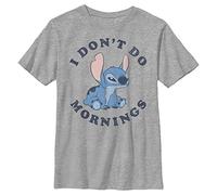 Disney Lilo & Stitch - Stitch Mornings YTH Crew neck Heather grey 116