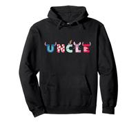 Disney Lilo & Stitch Uncle Birthday Gift Family Disney Trip Pullover Hoodie