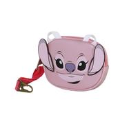 Disney Lilo und Stitch Angel Face-Pill Portemonnaie, Rosa, 12 x 8,5 cm