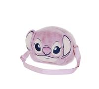 Disney Lilo und Stitch Angel Heart-Plush Mini Umhängetasche, Rosa