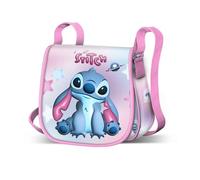 Disney Lilo und Stitch Cosmic-Mini Muffin Umhängetasche, Rosa, 17 x 16 cm