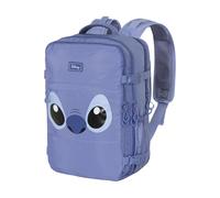 Disney Lilo und Stitch Face-Mercury Rucksack Handgepäck Flugzeug 40x20x25cm, Blau, Kapazität 20 L