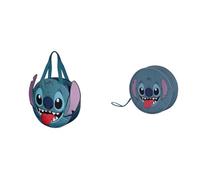 Disney Lilo und Stitch Face - Strandtasche + Kosmetiktasche Jumbo