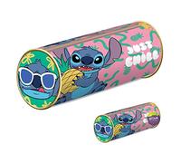 Disney Lilo und Stitch Federmäppchen (Just Chill Design) Federmäppchen für Schreibwaren und Bleistifte - Offizielles Lizenzprodukt