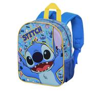 Disney Lilo und Stitch Hello-Elite 3D Rucksack, Blau, 26 x 31 cm, Kapazität 8 L