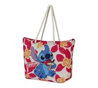 Disney Lilo und Stitch Ice Cream-Soleil Strandtasche, Rosa, 52 x 37 cm