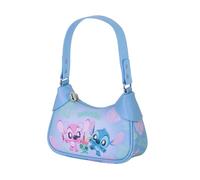 Disney Lilo und Stitch Jolly-Fancy Casual Schultertasche, Blau, 21,5 x 14,5 cm
