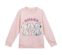 Disney Lilo und Stitch Kapuzenpullover Pullover für Kinder und Jugendliche, Cooler Pullover, Dunkelblau oder Rosa, kuschelig warm, Größen 128-164 cm (DE/NL/SE/PL, Numerisch, 164, Regular, Rosa)