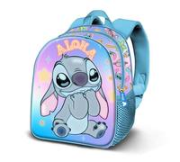 Disney Lilo und Stitch Mischievous-Basic Rucksack, Blau, 30 x 38 cm, Kapazität 13 L