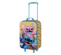 Karactermania Disney Lilo & Stitch Ocean Soft Trolley Bag Gelb