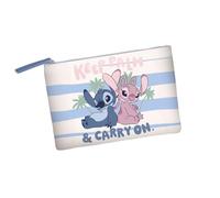 Disney Lilo und Stitch Palm-Soleil Strand-Kulturbeutel, Blau, 30 x 22 cm