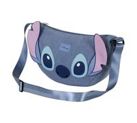 Disney Lilo und Stitch Sight-Roy Ovale Tasche, Blau, 34 x 20 cm