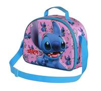 Disney Lilo und Stitch Surprise-3D Lunchbox-Umhängetasche, Blau, 26 x 20 cm
