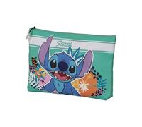 Disney Lilo und Stitch Tropic-Soleil Kosmetiktasche, Blau, 30 x 22 cm