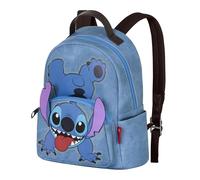 Disney Lilo und Stitch Updown-Heady Rucksack 2.0, Blau, 24,5 x 29 cm, Kapazität 9 L