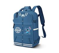 Disney Lilo und Stitch Varsity-Mercury Rucksack 2.0 Handgepäck Flugzeug 40x20x25cm, Blau, Kapazität 20 L