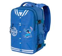 Disney Lilo und Stitch Varsity-Mercury Rucksack 2.0 Handgepäck Flugzeug 40x20x25cm, Blau, Kapazität 20 L
