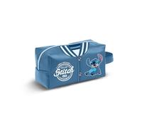 Disney Lilo und Stitch Varsity-Plus Brick Reise-Kulturbeutel, Blau, 27 x 13 cm