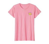 Disney Lion King Hakuna Matata Pocket Simba Face T-Shirt, Damen, Rosa, L
