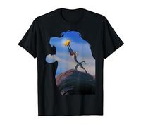 Disney Lion King Rafiki Holding Baby Simba T-Shirt, Herren, Schwarz, XL