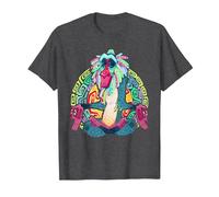 Disney Lion King Rafiki Meditation T-Shirt, Herren, Anthrazit Meliert, M