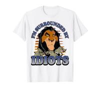 Disney Lion King Scar Surrounded By Idiots T-Shirt